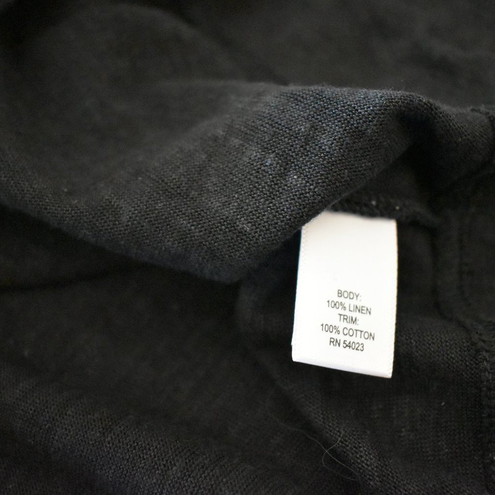 BANANA REPUBLIC Strapless Mini Dress S Black Ties Ruffle - Picture 8 of 11